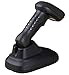 Kercan� Wireless Cordless Handheld Barcode Bar Code Scanner Reader Kit - Black, 32-bit Decoder, Anti-interference, Mobile Moveable, Optical Laser, USB Optional, Waterproof, Anti-throw, 1200mA battery