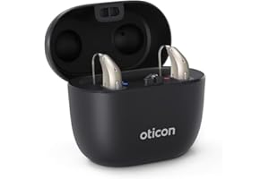 TUCSTORE INTL Oticon Intent Smart Charger miniRITE – for only Intent 1,2,3,4 miniRITE R Hearing Aid, Not Compatible with Intent BTE, Other All Oticon Hearing Aids. Fast and Reliable Charging in an Elegant Design