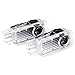 COGEEK 2 PCS LED Door Under Puddle Lights For A4 A3 A6 Q7 Q5 A1 A5 80 TT A8 Q3 A7 R8 RS (a)