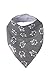 ULTRA ABSORBENT Baby Bandana Drool Bibs, 6 Pack Organic Cotton Bibs for Boys and Girls, Cute Baby Bibs Set With Cloth Bundle Strip