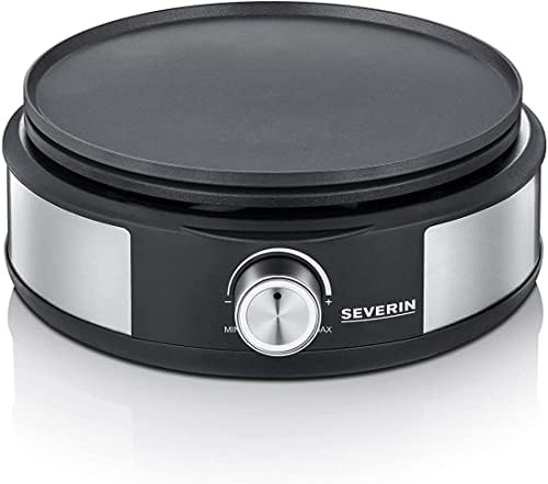 Combinación de fondue y crepera 1500 W. Olla de acero inoxidable extraíble con marca mín. / máx. Acero Inoxidable/Negro. FO 2471