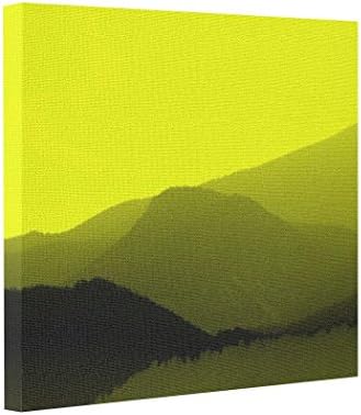 Vlacom Gallery Wrapped Canvas Photos To Canvas Art Mountain Glow