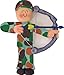Archery ~ Bow Hunter in Camo Male Ornament