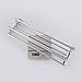 KES Towel Shelf with Double Towel Bar Rack Organizer for Bathroom Hotel 23.3-Inch Stainless Steel Modern Wall Mount Polished Finish, A2112S60