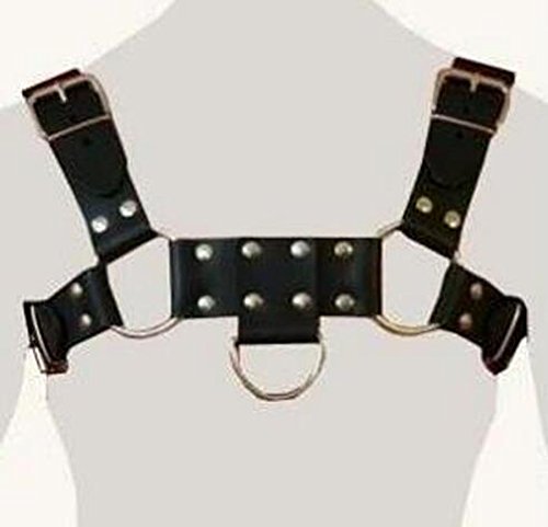 Leather Mens Harnesses,BDSM Slave Bondage, Male Chest Strap Harness Restraints,Sex Toys for Men Clubwear Style 6 Harness