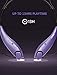 Mpow Jaws Gen Bluetooth Headphones, Bluetooth Neckband Headset, Wireless Neckband Earphones, Magnetic Earbuds, Built-In Noise-Suppression Mic, 13H Battery Lifetime