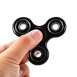 FidgetKool Fidget Toys Spinning & Spinner Top Relieves Your Adhd/Anxiety & Boredom Gifts Black Novelty