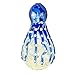 Newest Glass5.5 Inch Tall Hand-Made Art Collection Bub Blue Big Octopus-Pipe