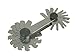 Starrett Steel Screw Pitch Gage with Locking Device - Ideal for Construction Work and Home Improvement - 4-42 TPI Range, 30 Number of Leaves - 6