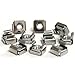 StarTech.com 50 Pkg M6 Cage Nuts for Server Rack Cabinet - Rack nuts (pack of 50) , TAA (CABCAGENUTS6)