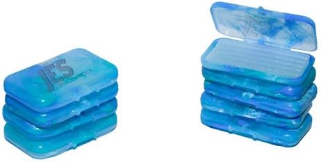 Dental Orthodontic Wax for Braces Irritation - Pack of 10pcs - Color: Ocean- Made in USA