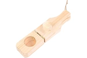 Wooden Banana Smasher for Plantains and Bananas – Tostonera Press for Making Tostones, Plantain Cakes & Banana Pancakes – Kit
