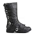 Funtasma Women's Gotham-105, Black Distressed Polyurethane, 13