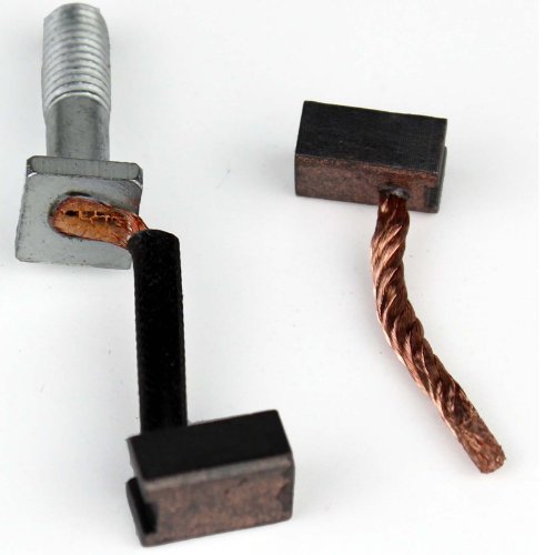 Starter Brushes (2) Nippon Denso Length12mm Width9mm Thickness6mm