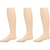 MeMoi Girls' 3 Pair Pack Basic Sheer 30 Denier Tights