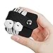 ELFRhino Silicone Earphone Organizer Earphone Wrap Winder Headphone Cord Organizer Wrap Winder Manager/Cable Winder(Black, 1 Piece)