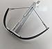 HHFC Stainless Steel Metal Jewelry Outdoor Toy Decompression Toy (Silver)