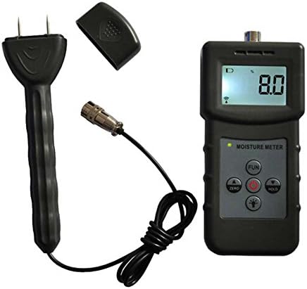 SSEYL MS360 Pin Type &amp; Inductive Moisture Meter for Wood,Paper,Concrete,Glass,Soil and Coal etc. 2 in 1