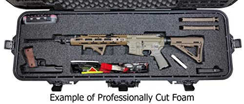 Case Club Hard Waterproof Rifle Case with Closed Cell Military Grade Polyethylene Foam 42.5 x 13.0 x 5.12 Inches - Thumbnail 5