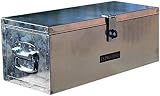 US PRO Tools Job Site Box Safe Tack Chest Galvanised Steel Security Box view 3