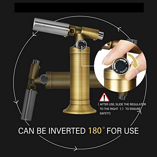 ravs Refillable Butane Torch, Pure Copper Soldering Torches with
