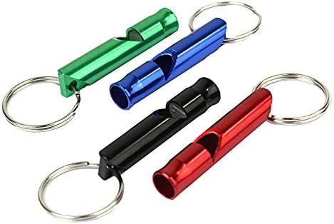 Oxking 4 Pcs/lot Outdoor Sports Camping Hiking Survival Emergency Gear Whistle Lifesystems Mountain Survival Whistle Wholesale lots Color Random