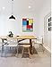 DECORARTS - Ater Piet Mondrian Composition in Blue, Red and Yellow Lithograph in Colours. Giclee Canvas Prints Wall Art for Home Decor 24x30 x1.5