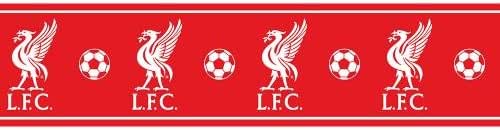 Liverpool F C Wallpaper Border Wallpaper Border Width 13 5cm Length 5m Official Licensed Product Amazon Ca Patio Lawn Garden