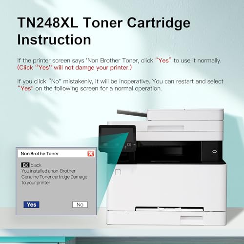 LOFBLAT TN248XL TN248 TN-248XL Toner Compatible with Brother DCP-L3560CDW | Comaptible for Brother HL-L3240CDW DCP-L3740CDW MFC-3760CDW DCP-L3520CDW MFC-L8390CDW for Brother TN-248CMYK TN-248VAL