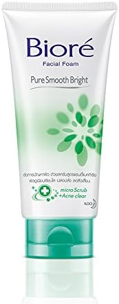 Biore Pure smooth bright foam 100g.