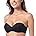FuweiEncore Sexy half cup strapless bra one word slip on