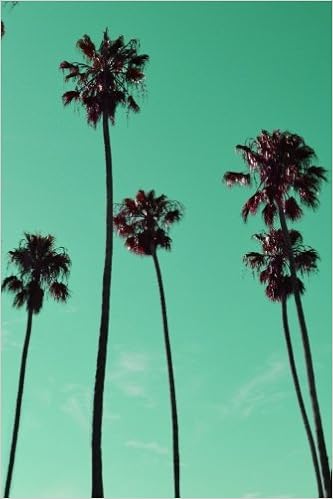 Amazoncom Journal Mint Green Palm Trees 150 Blank Sheets - 