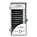 LASHVIEW 0.07 Thickness Silk Individual Lash Extensions Semi-permanent D Curl 12mm Soft Application for Professional Salon Use Pure Korean Silk lashes Volume Faux Mink Eyelash Extensions