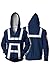 NoveltyBoy Boku No Hero Academia My Hero Academia Izuku Midoriya Cosplay Costume Training Suit Jacket Unisex Thick Hoodies