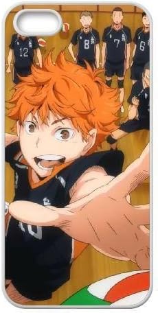 haikyuu Hard Plastic Phone Case Shell Cover Skin For iPhone SE 5 5S White DWDOO884