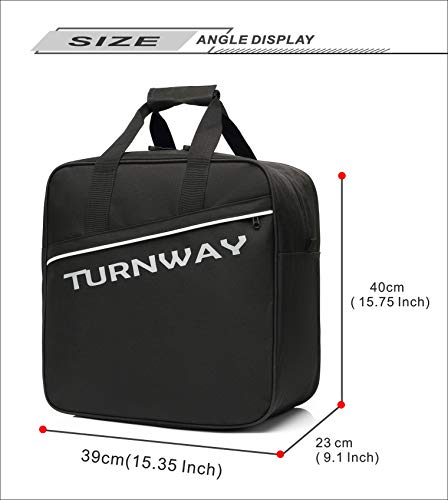TurnWay Ski/Snowboard Boot Bag/Packing Ski Boots, Helmet, Goggles & Extras