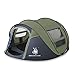 HuiLingYang Outdoor Instant 4-Person Pop Up Dome Tent - Easy, Automatic Setup -Ideal Shelter for Casual Family Camping Hiking