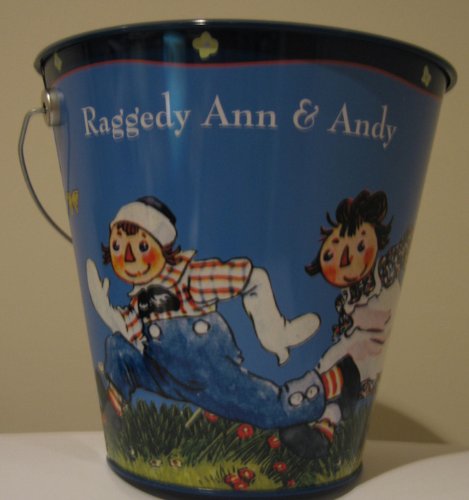 Raggedy Ann & Andy Tin Pail