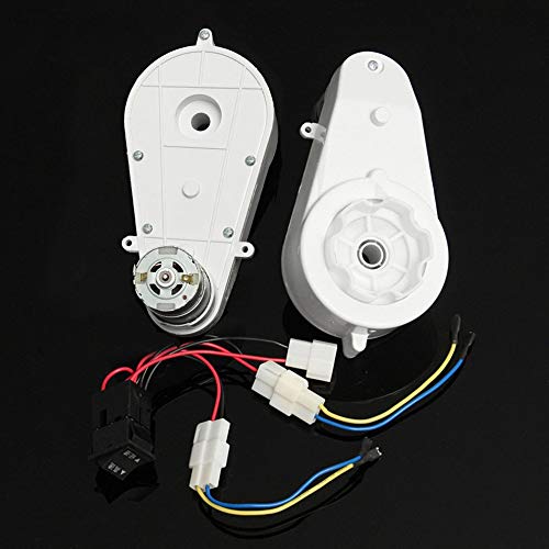 Tree-of-Life 2pcs 12V 30000RPM Practical Electric Motor Gear Box for Kids Bicycle Car Toy