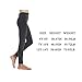 JIAYI Girls Fleece Lined Footless Tights Elastic Waist Tights for Toddler Kids Winter Warm Tights 3 Pack(4Y-14Y)