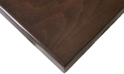 Oak Street UV3060-WAL  Solid Wood Table Top, Indoor Use, 30" x 60", 1-1/2" Thick