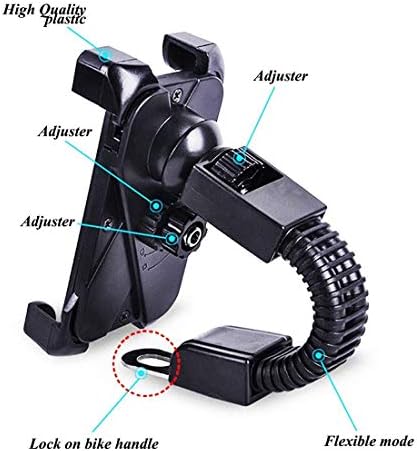 EVAAN Universal Anti-Slip Mobile Holder with Quick One Touch Technology, Rearview Mirror Mount Stand and 360 Degree Rotation for Dashboard/Windshield CH-01 (Black)