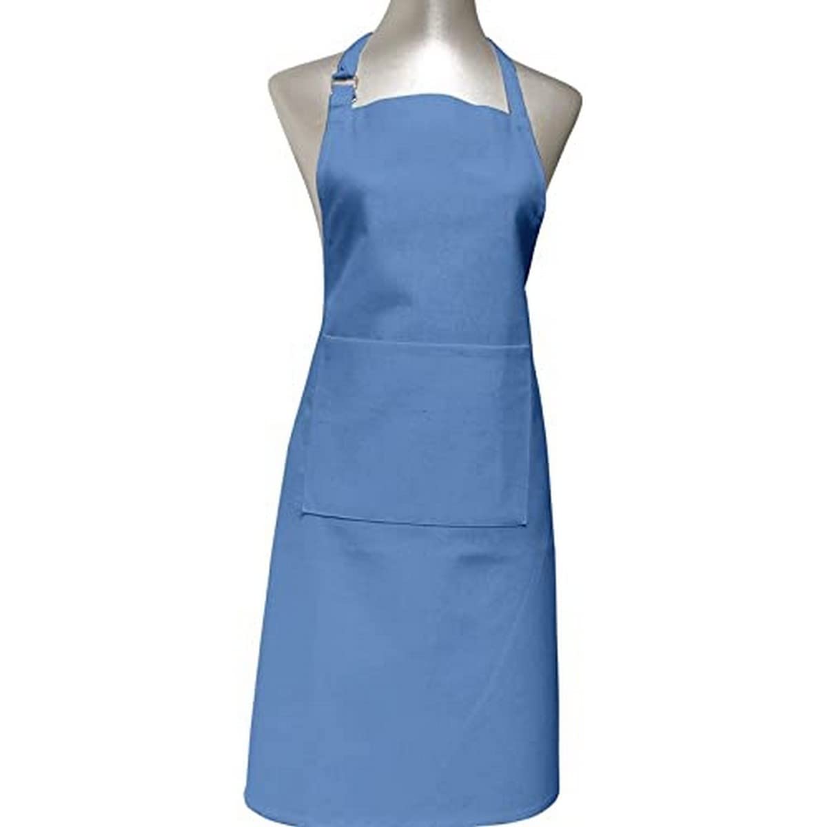 Soleil d'ocre Kitchen Apron, Cotton, Blue, 60 x 80 cm