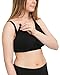 Kindred Bravely Simply Sublime Nursing Bra for Breastfeeding and Maternity (Black, X-Large)