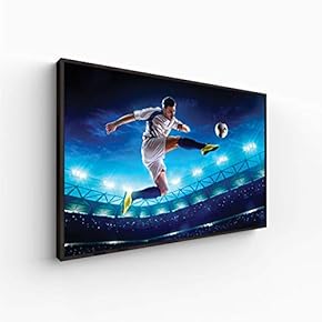 Canvas Wall Art for Living Room, Bedroom Sports Framed Canvas Prints for Home Decoration Ready to Hang - 16"x24" inches