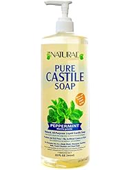 Dr. Natural Pure-castile Liquid Soap, Peppermint, 32 Ounce