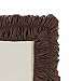 Grand Linen Wrap Around Dark Brown Ruffled Elastic Solid Bed Skirt Fits Both Queen, King and Cal King Size Bedding High Thread Count 14 inch Fall Microfiber Dust Ruffle, Silky Soft & Wrinkle Free.