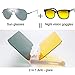 Car Sun Visor 2 in 1 Anti-Glare Visor Day and Night Car Visor Extender for Windshield and Full UV Protection Car Window Sun Shades with Effective Sun Protection (Single)