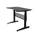 ApexDesk Pneumatic 59"x29" Movable Sit/Standing Desk, Pneumatic Height Adjustable from 29" to 48" (59x29" Textured Black Top, Black, Frame)