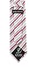 Scott Allan Red Ties for Men | Carbata Roja | Red and Gray Necktie